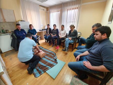 TEČAJ ZA PRVE POSREDOVALCE USPEŠNO OPRAVILO PRVIH 23 OBČANOV 1
